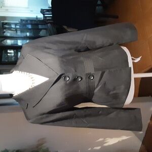 Ann Taylor Black Blazer with Notched Lapel and Tailored Fit Vintage